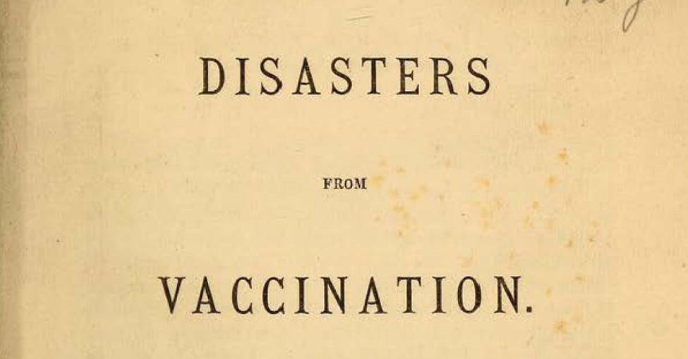 Disasters From Vaccination - Edward Ballard (1873)